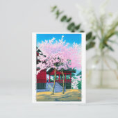 ukiyoe - hasui - No.44 Kiyomizu Hall, Ueno - Postkarte (Stehend Vorderseite)