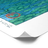 ukiyoe - hasui - No.6 Sanpoji Pond (Shakujii) - Poster (Ecke)