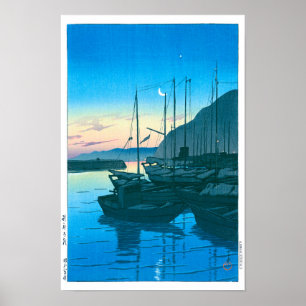 ukiyoe - hasui - Nr.16 Morgen in Beppu - Poster