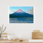 Ukiyoe - Hasui - Nr.30 Der Fuji - Poster (Küche)
