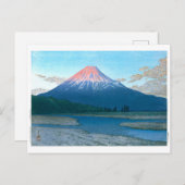 Ukiyoe - Hasui - Nr.30 Der Fuji - Postkarte (Vorne/Hinten)