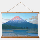 Ukiyoe - Hasui - Nr.30 Der Fuji - Wandteppich Mit Holzrahmen (Vorne)