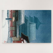 Ukiyoe - Hasui - Nr. 31 Tennoji-Tempel in Osaka - Puzzle (Horizontal)