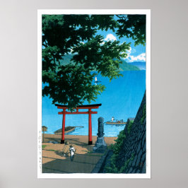 Ukiyoe - Hasui - Nr. 32 Chuzenji, Utagahama - Poster