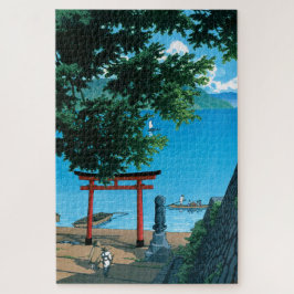 Ukiyoe - Hasui - Nr. 32 Chuzenji, Utagahama - Puzzle