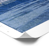 Ukiyoe - Hasui - Nr. 34 Wisteria in Kameido - Poster (Ecke)