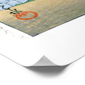 Ukiyoe - Hasui - Nr.36 Kuonji Temple am Berg Minob Poster (Ecke)