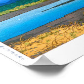 ukiyoe - Hasui - Nr.37 Banyū Fluss - Poster (Ecke)