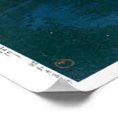 Ukiyoe - Hasui - Nr. 45 Minuma River at Omiya - Poster (Ecke)