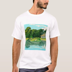 ukiyoe Hasui Nr. 50 Okayama Kōrakuen T-Shirt