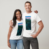 ukiyoe Hasui Nr. 58 Etchūs Ioritani-Pass T-Shirt (Unisex)