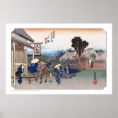 ukiyoe - Hiroshige - No.05-2 Totsuka - Poster (Vorne)