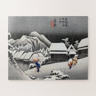 ukiyoe Hiroshige No.15-2 Kambara Puzzle