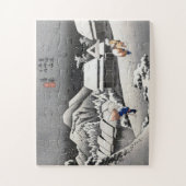 ukiyoe Hiroshige No.15-2 Kambara Puzzle (Vertikal)