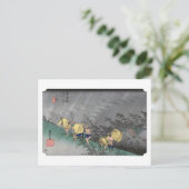 ukiyoe Hiroshige No.45 Shōno Postkarte (Stehend Vorderseite)