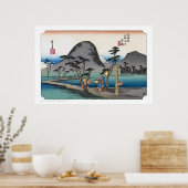Ukiyoe - Hiroshige - Nr.07 Hiratsuka - Poster (Küche)