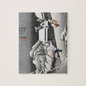 ukiyoe Hiroshige Nr.15-2 Kambara Puzzle (Vertikal)