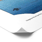 ukiyoe - Hiroshige - Nr. 19 fuchū - Poster (Ecke)