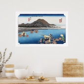 ukiyoe - Hiroshige - Nr. 19 fuchū - Poster (Küche)