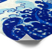 Ukiyoe - Hokusai : No.21 Great Wave - Poster (Ecke)