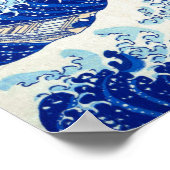 Ukiyoe - Hokusai : No.21 Great Wave - Poster (Ecke)