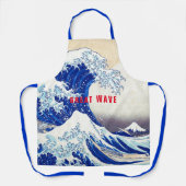 Ukiyoe - Hokusai : No.21 Great Wave - Schürze (Vorderseite)