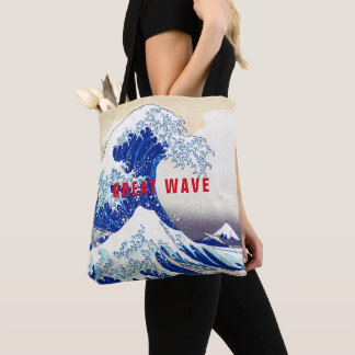 Ukiyoe - Hokusai : No.21 Great Wave - Tasche