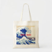 Ukiyoe - Hokusai : No.21 Great Wave - Tragetasche (Vorne)