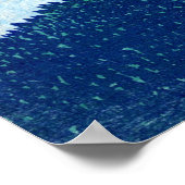 Ukiyoe - Hokusai : No.33 Red Fuji - Poster (Ecke)