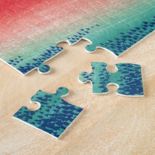 Ukiyoe - Hokusai : No.33 Red Fuji - Puzzle (Seite)