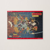 ukiyoe - Inuyama Dōsetsu - japanischer Zauberer - Puzzle (Horizontal)
