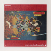 ukiyoe - Inuyama Dōsetsu - japanischer Zauberer - Puzzle (Horizontal)