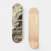 ukiyoe japan skateboard skull (Vorderseite)