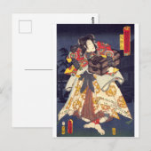 Ukiyoe - Jiraiya - No.01 Toyokuni - Postkarte (Vorne/Hinten)