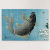 Ukiyoe [Koson] Carp Leaping Puzzle (Horizontal)