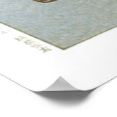 Ukiyoe [Koson] Kitten and Lantern (L) Poster (Ecke)