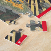 ukiyoe - Mōun kokushi - japanischer Zauberer - Puzzle (Seite)