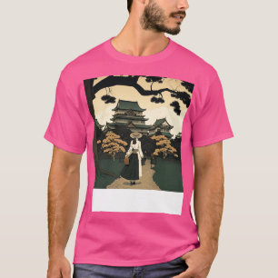 Ukiyoe Serenity Ein Besuch in den Parkanlagen und T-Shirt