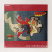 ukiyoe - Sutewakamaru - japanischer Zauberer - Puzzle (Horizontal)