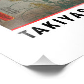 ukiyoe - Takiyasha hime - japanischer Zauberer - Fotodruck (Ecke)