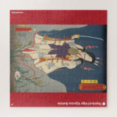 ukiyoe - Takiyasha hime - japanischer Zauberer - Puzzle (Horizontal)