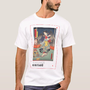 ukiyoe - tengukozō Kiritarō - japanischer Zauber T-Shirt