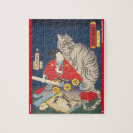 ukiyoe - Toraōmaru - japanischer Zauberer - Puzzle