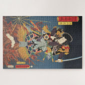 ukiyoe - Toyokuni - No.05 Inuyama Dōsetsu - Puzzle (Horizontal)