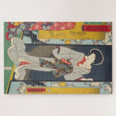 Ukiyoe - Toyokuni - No.10 Ama Myōchin - Puzzle (Horizontal)
