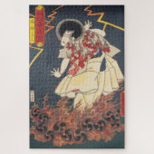 ukiyoe - Toyokuni - Nr.14 Narukami shōnin - Puzzle (Vertikal)