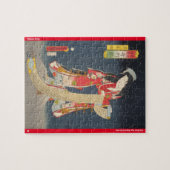 ukiyoe - Wakana hime - japanischer Zauberer - Puzzle (Horizontal)