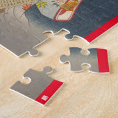 ukiyoe - Wakana hime - japanischer Zauberer - Puzzle (Seite)