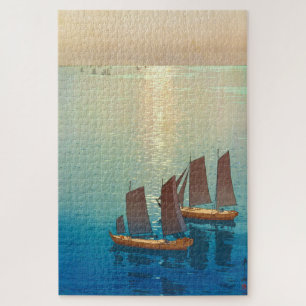 ukiyoe - Yoshida - 01 - Glittering Sea Puzzle