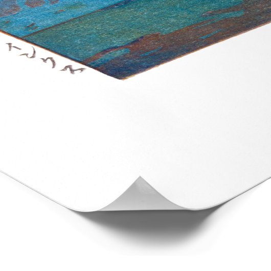 ukiyoe - Yoshida - 02 - Sphinx Poster (Ecke)